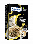 Крупа МИСТРАЛЬ гречневая Зеленая 400 г, 5х80 г